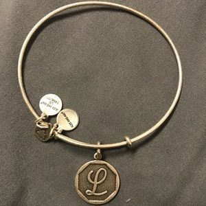 Initial L Alex and Ani Bracelet